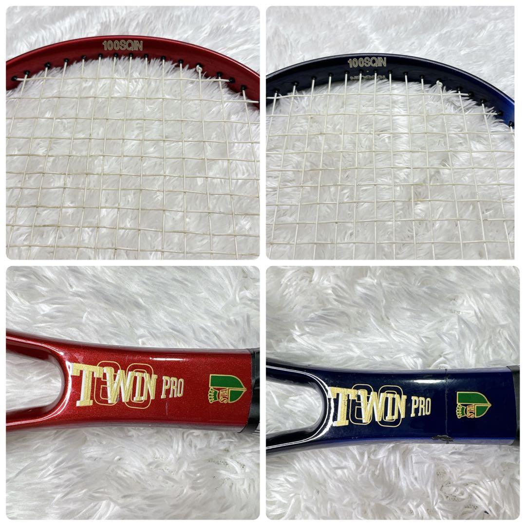 GOSEN ゴーセン TWIN PRO 60 軟式テニスラケット 2本セット