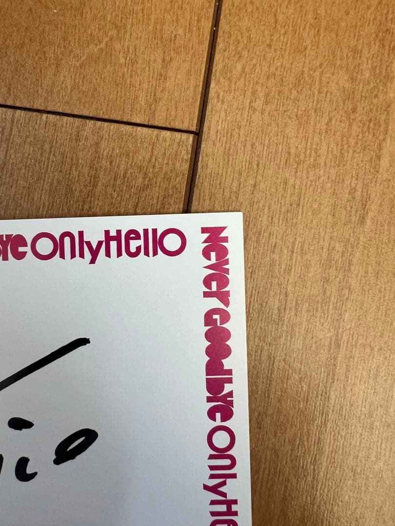 INABA/SALAS サイン色紙　会場限定