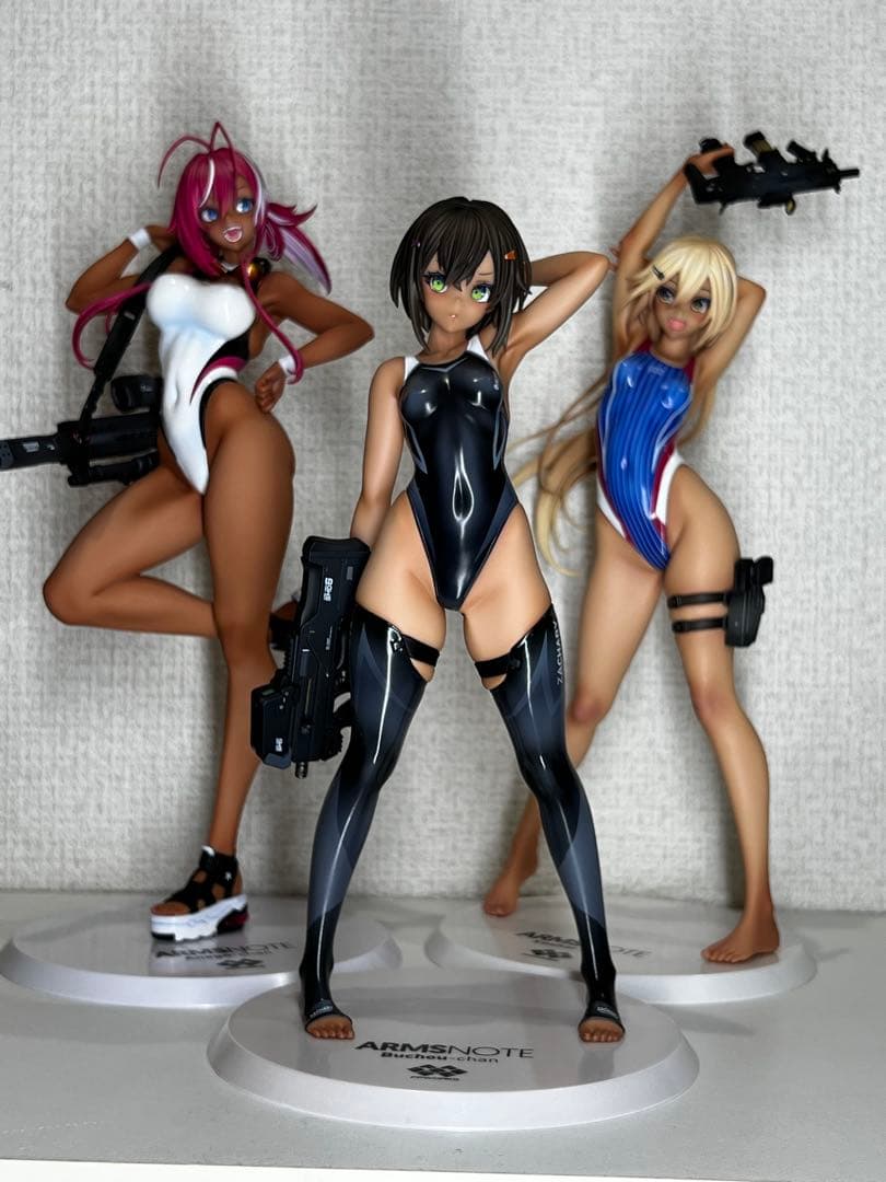 開封品　ARMS NOTE 水泳部のコウハイちゃん　部長ちゃん　アネゴちゃん