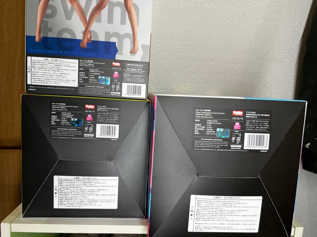 開封品　ARMS NOTE 水泳部のコウハイちゃん　部長ちゃん　アネゴちゃん