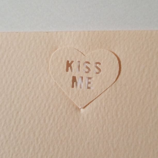 ★マーサスチュワート　クラフトパンチ　KISS ME レア★