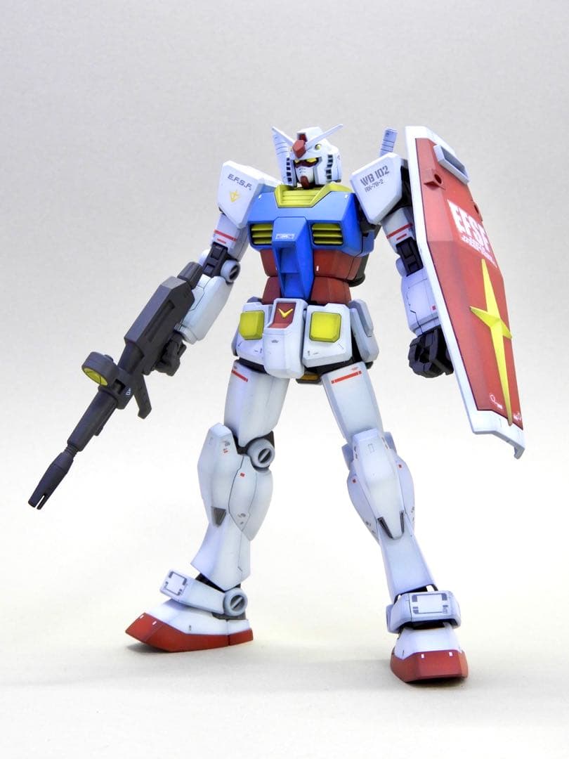 HGUC ガンダム 全塗装 / ガンプラ 完成品