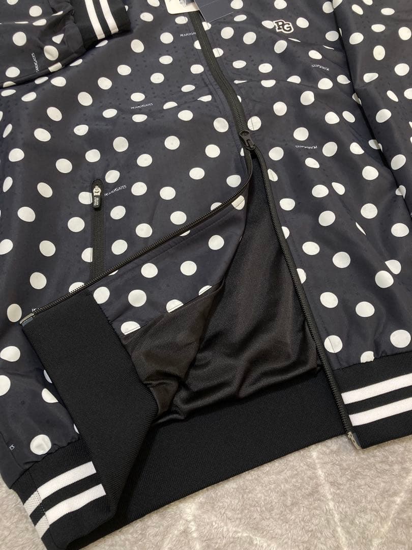 新品 パーリーゲイツ タフレックス×サーモトロン ブルゾン(5)サイズL/紺