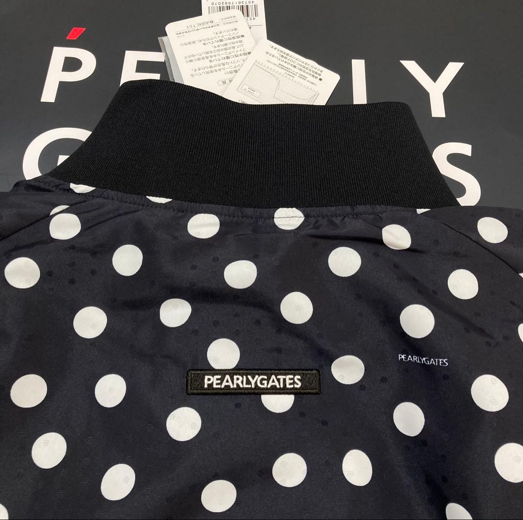 新品 パーリーゲイツ タフレックス×サーモトロン ブルゾン(5)サイズL/紺