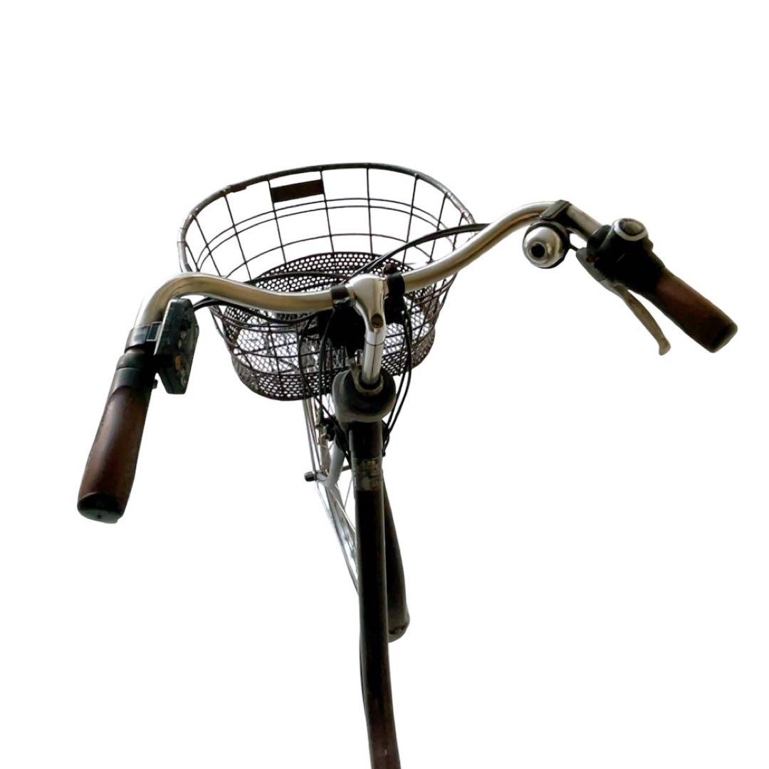 【引取限定】パナソニック　ビビスタイルDX 26インチ　茶色　電動アシスト自転車