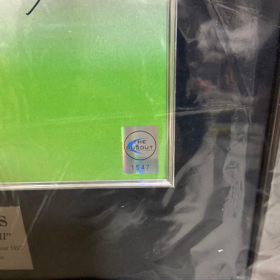 ローター・マテウス直筆サイン入りフォト　額入り