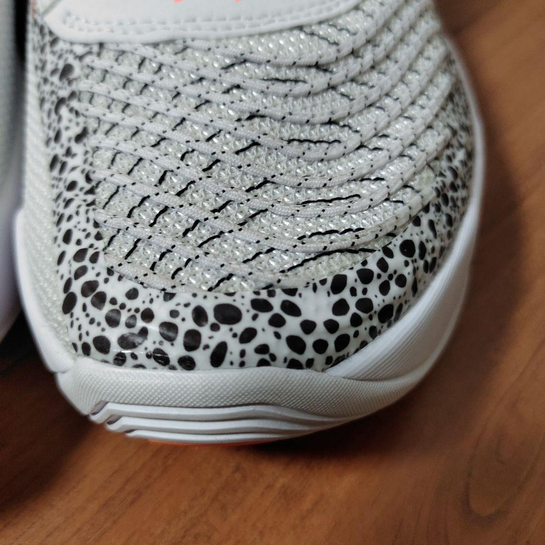 Jordan 1 バスケットボールシューズ ホワイト/オレンジ/ブラック