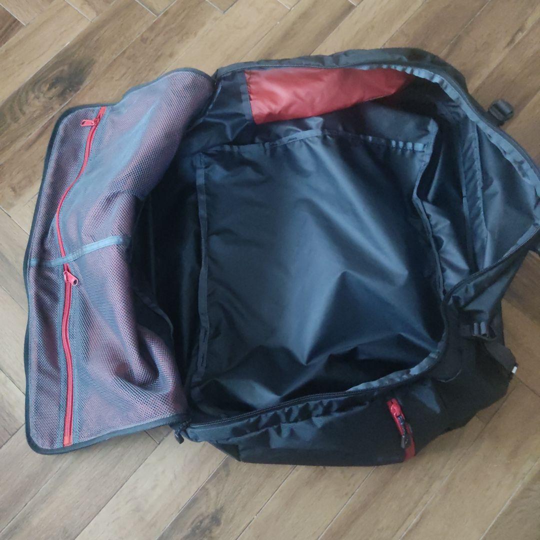 美品　モンベルmont-bell 3-Way ダッフル Kid's 55 黒