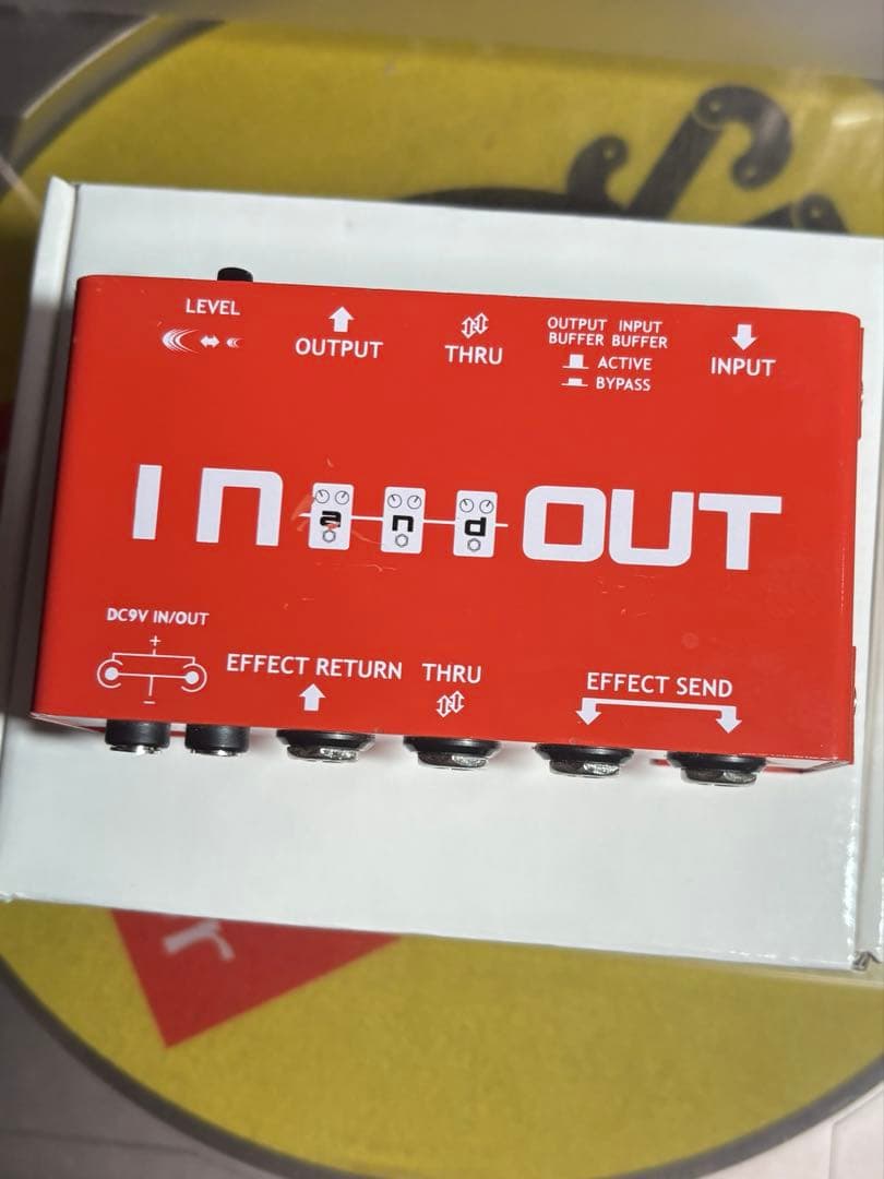 名機 CAJ IN AND OUT ジャンクションボックス バッファー