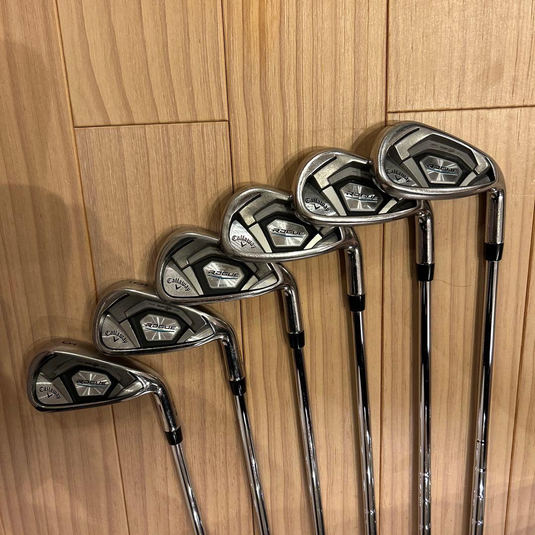 キャロウェイ ローグ　アイアンセット 5〜P 6本セット