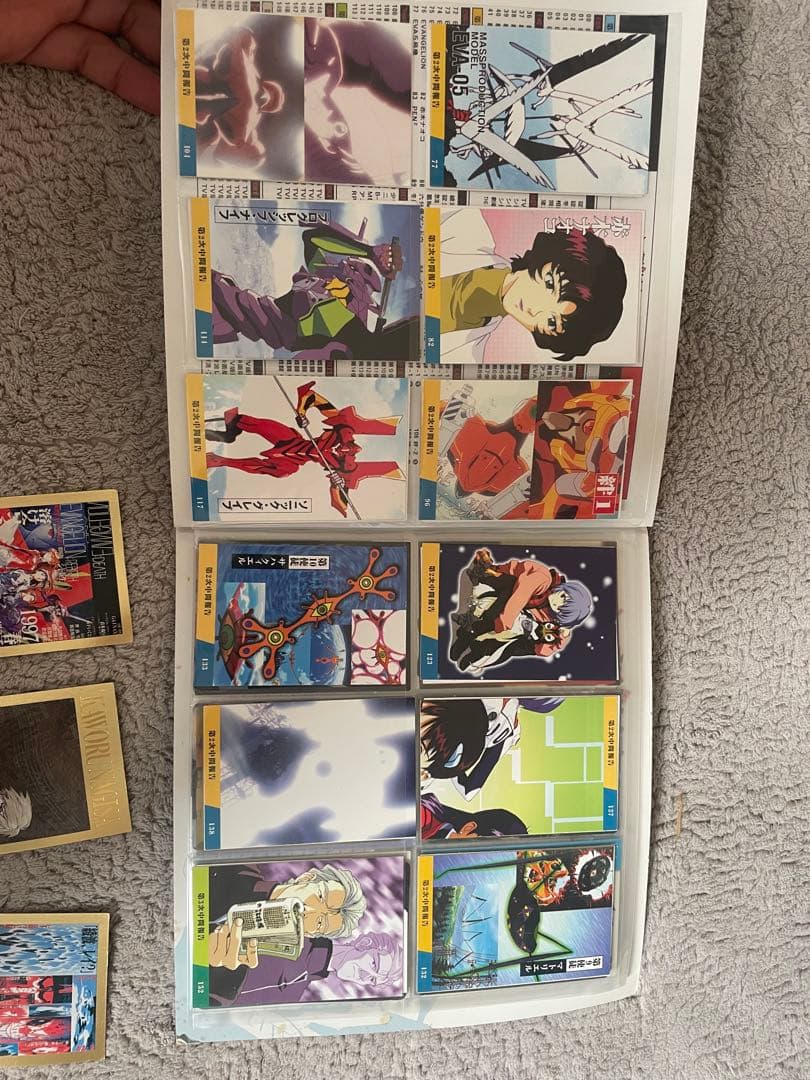 新世紀エヴァンゲリオン 私に還りなさいカードセット　カードホルダー付き