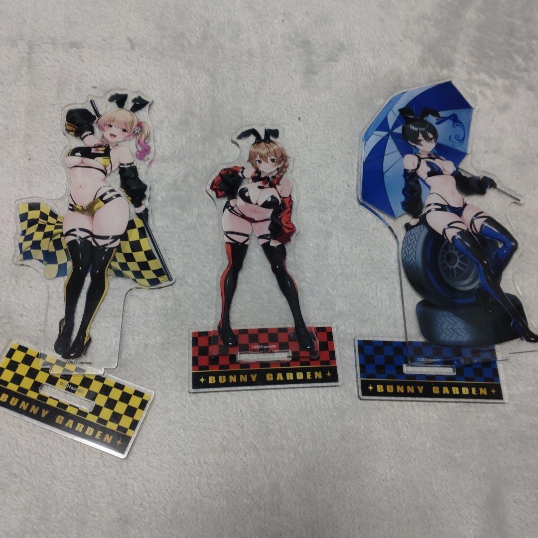 バニーガーデン　レースクイーン　アクリルスタンド　まとめ売り