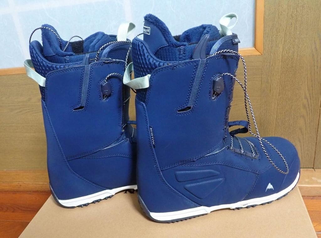 BURTON 21モデル RULER SPEEDZONE 紺 27.5cm 中古