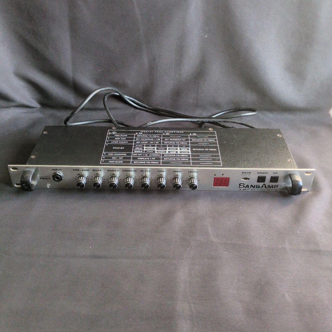 SansAmp PSA-1 プリアンプ ラックマウント型