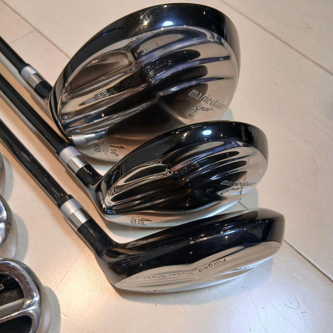 marie claire sport レディースゴルフクラブのみ８本セット
