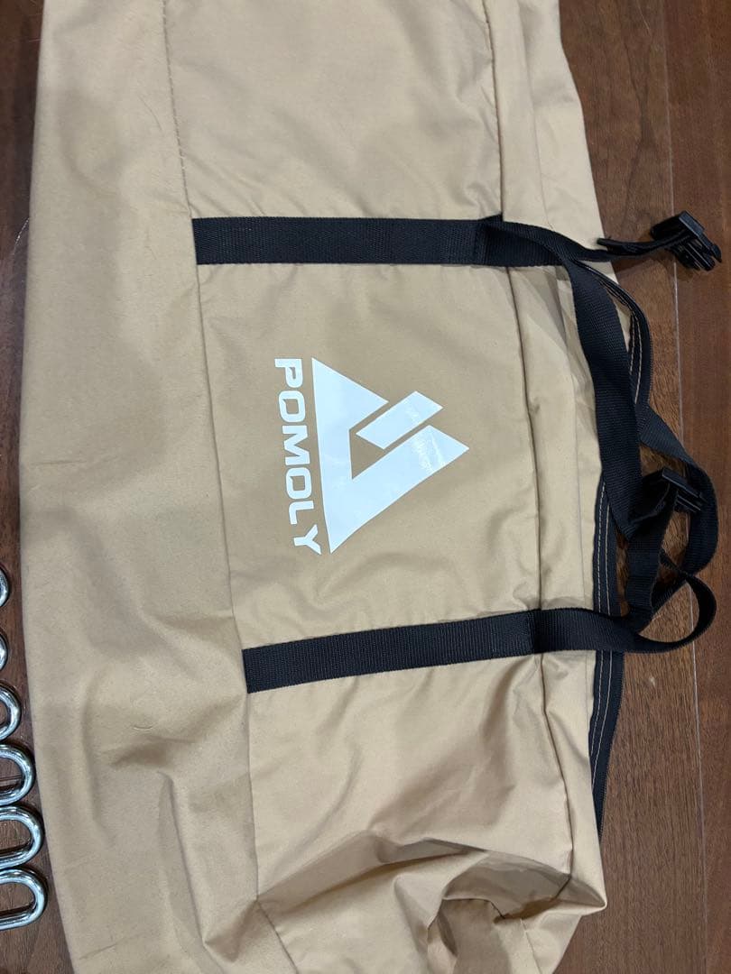 POMOLY FORT TC パップテント | 1-2人用 （煙突穴付き）軍幕