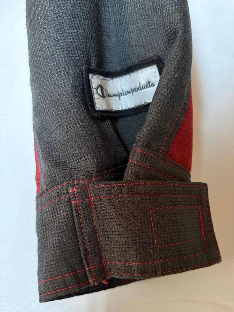 Champion赤/グレー スノーボードジャケット LLサイズ