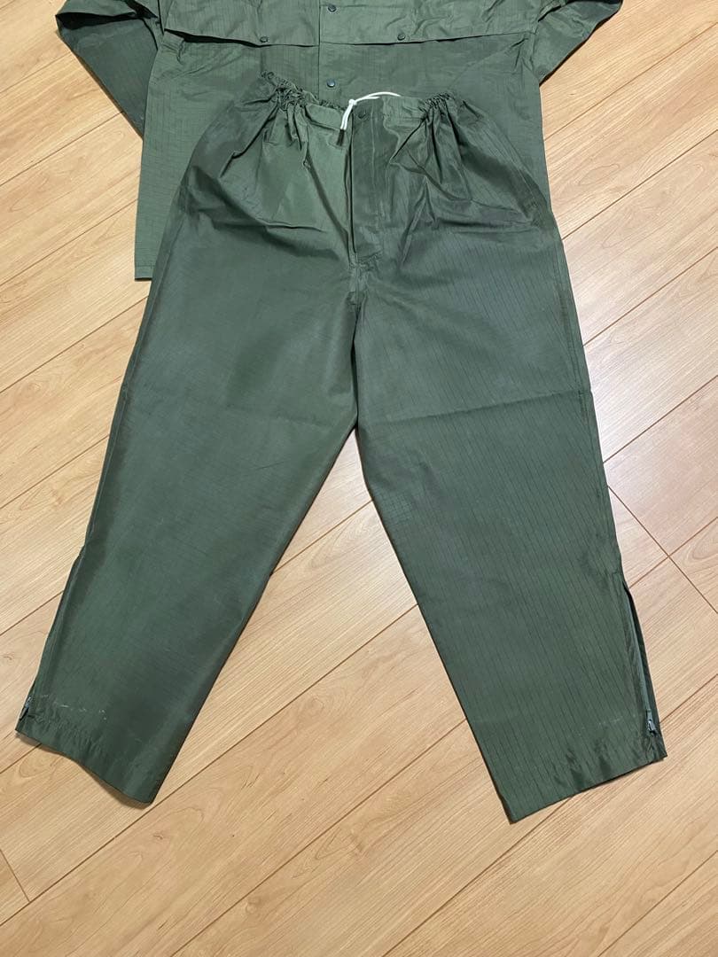 陸自　旧式　雨衣　ＯＤ　完全レア商品
