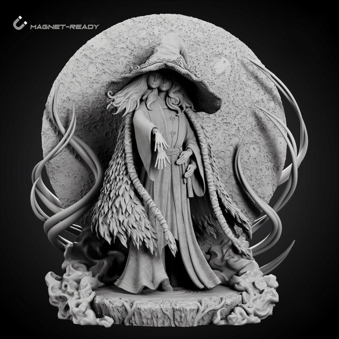 1/10　未塗装 未組立　フィギュア　ガレージキット 【 魔女ラニ 】