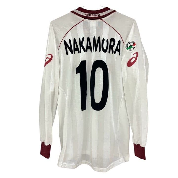 02-03 レッジーナ　中村俊輔　アシックスオフィシャル　ウェイユニフォーム