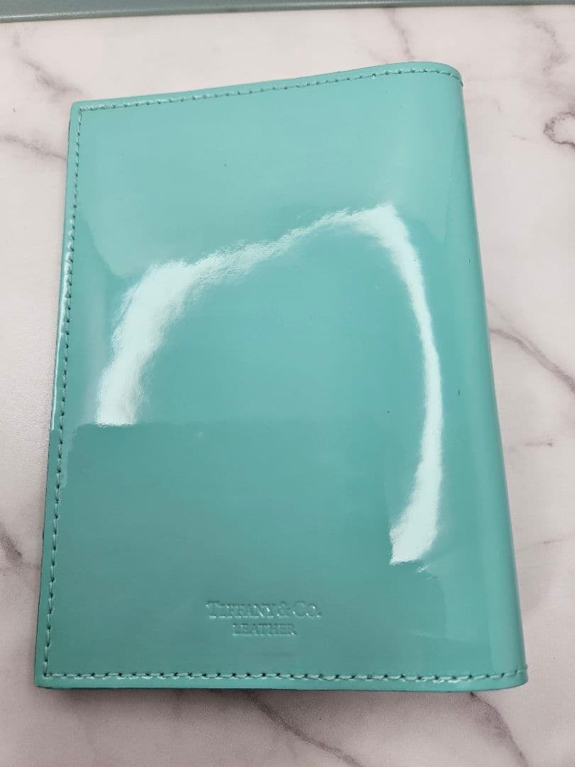 TIFFANY&Co. ティファニー パスポートケース ティファニーブルー