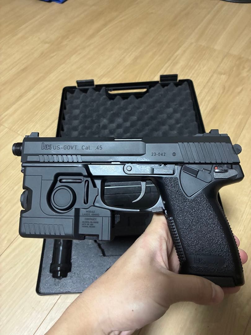 +*α様 SOCOM M92 ガスガン サイレンサー付き　東京マルイ