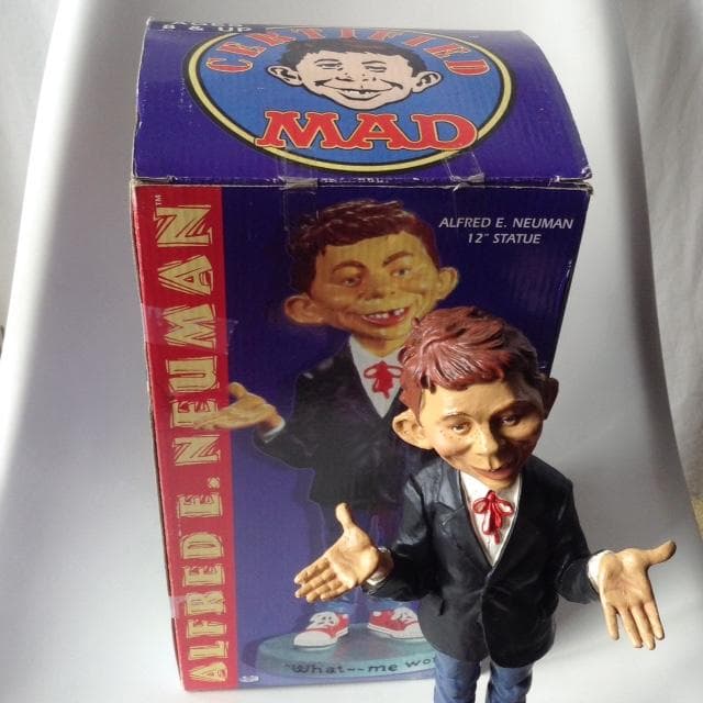 MAD magazine Alfred E Neuman像 置物