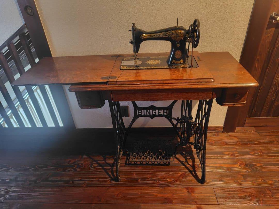 SINGER 足踏みミシン アンティーク