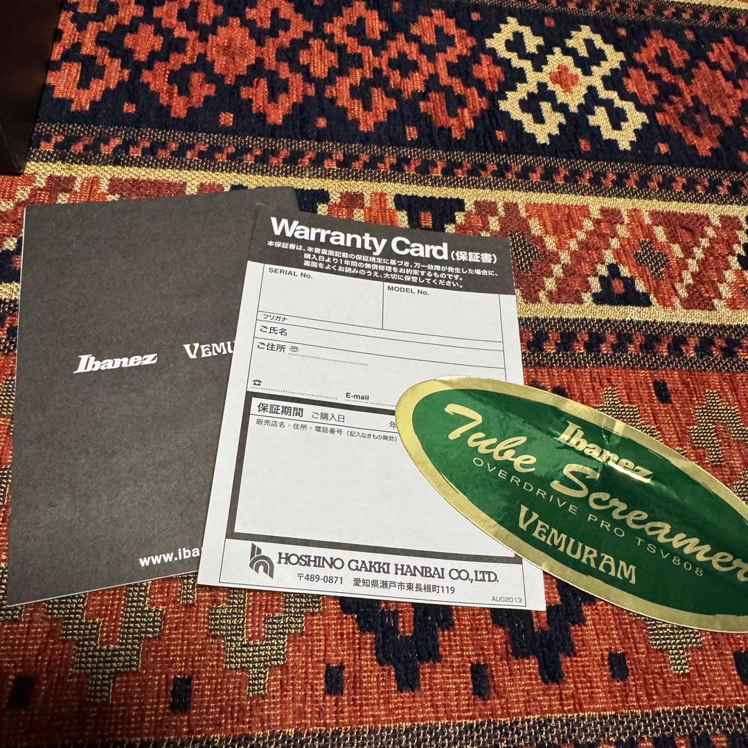 ギター Vemuram TSV808