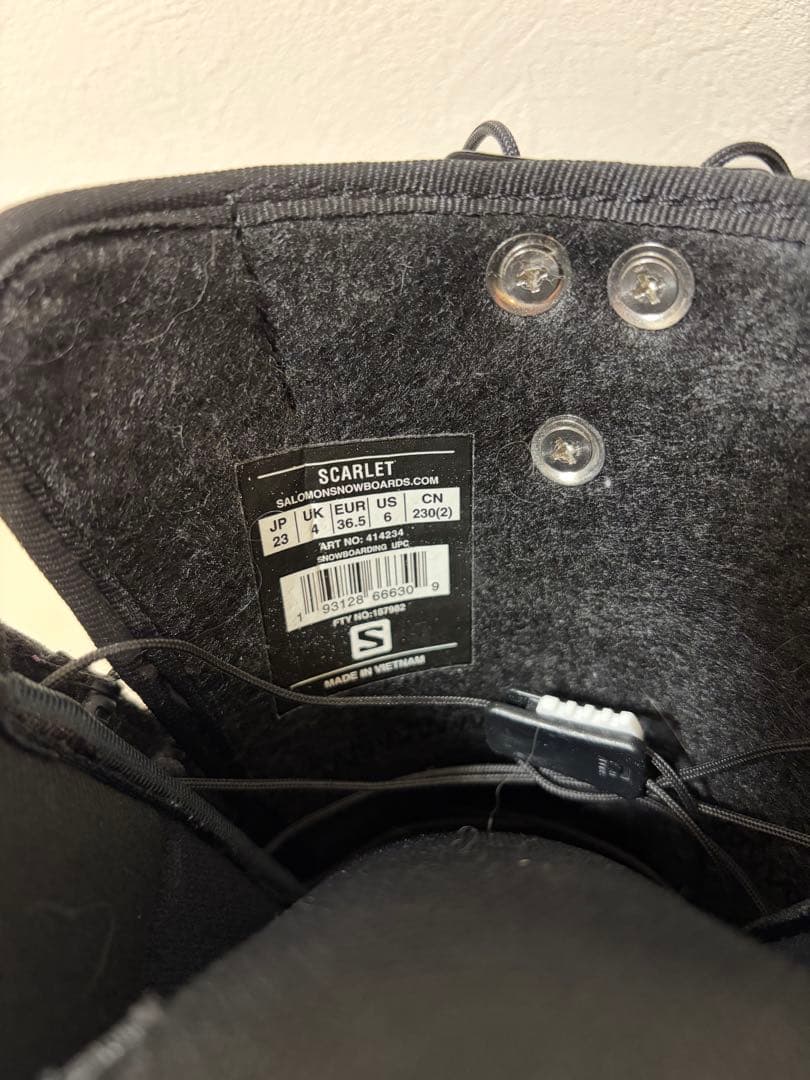 ⭐️更に値下げ中⭐️SALOMON 23cmスノーボードブーツ