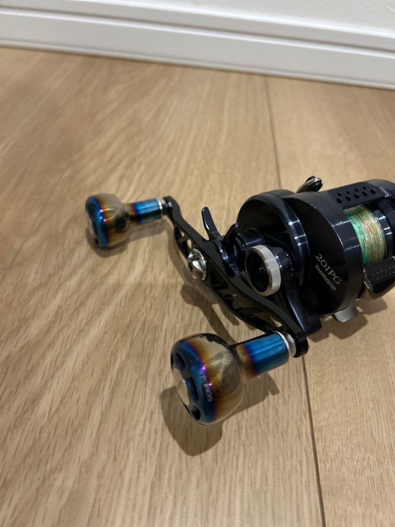 ゴメクサス　120mm ハンドル　チタンノブ