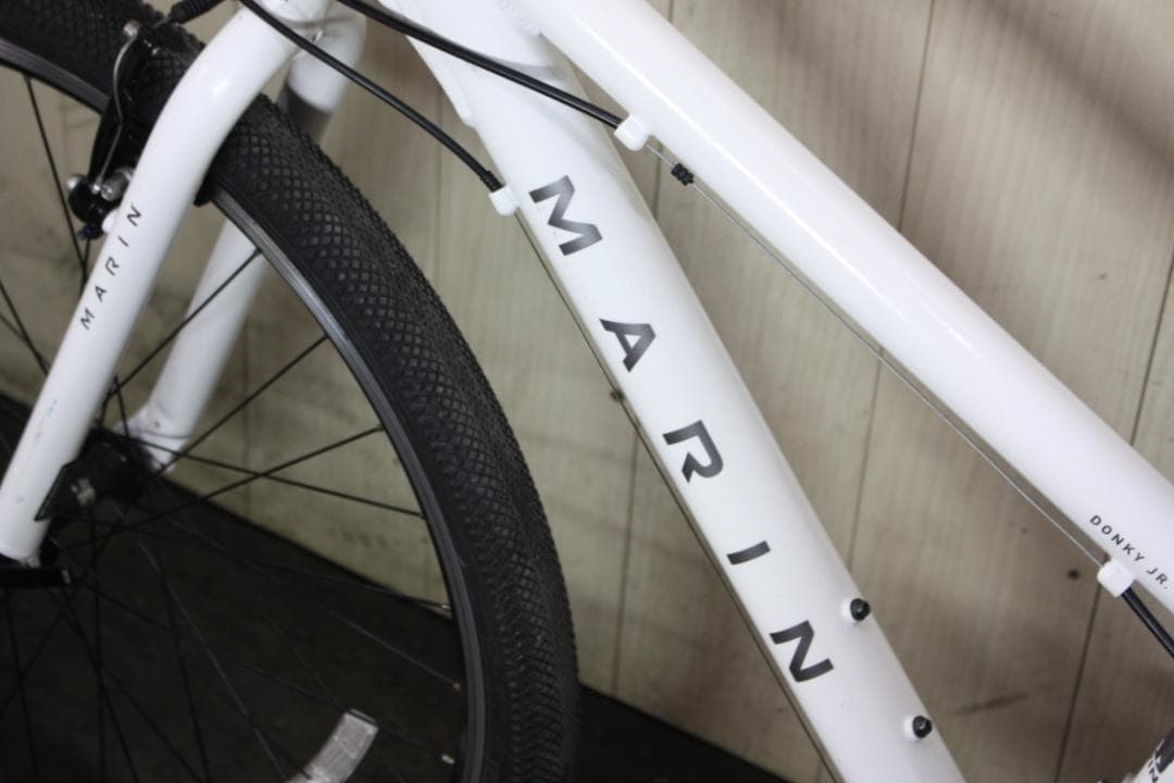 MARIN DONKY JR26アルミ2X7S 330mm 子供用本格MTB 白