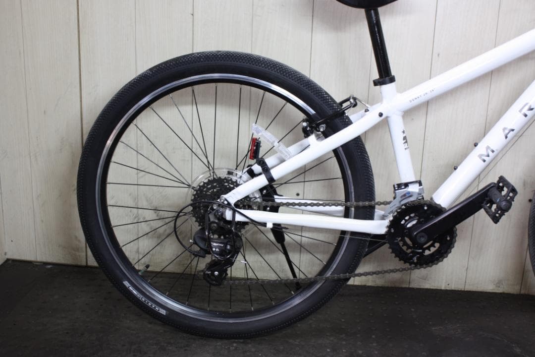 MARIN DONKY JR26アルミ2X7S 330mm 子供用本格MTB 白