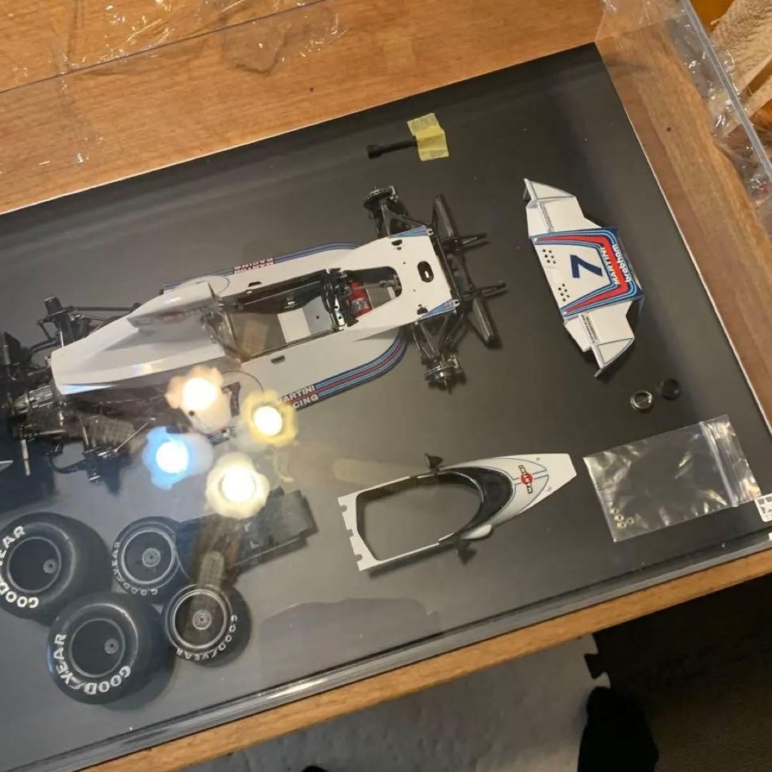 タミヤ ブラバム マルティニBT44B 完成品 タミヤディスプレイケース付