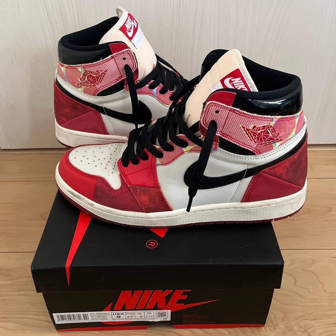 NIKE AIR JORDAN スパイダーマン 27cm スニーカー ナイキ