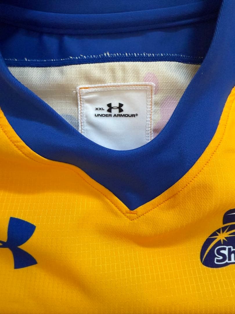 シャイニングアークス 試合用実使用ジャージ 浦安 D-Rocks リーグワン