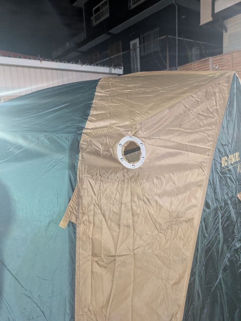 コールマンCUBICDOMEPLUS FFヒーター安全快適テント