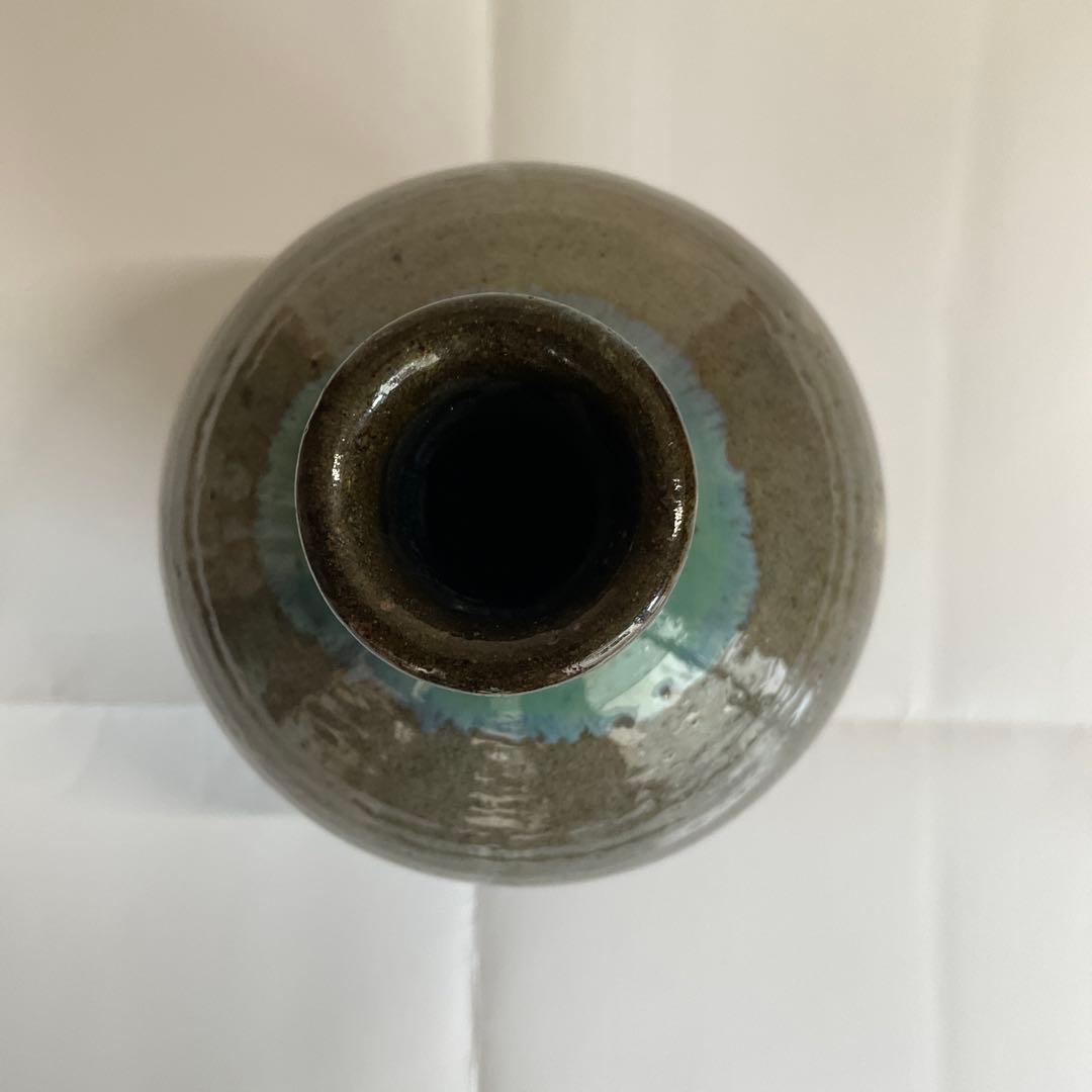 信州松代焼代官町窯徳利　江戸時代中期から後期頃　優品