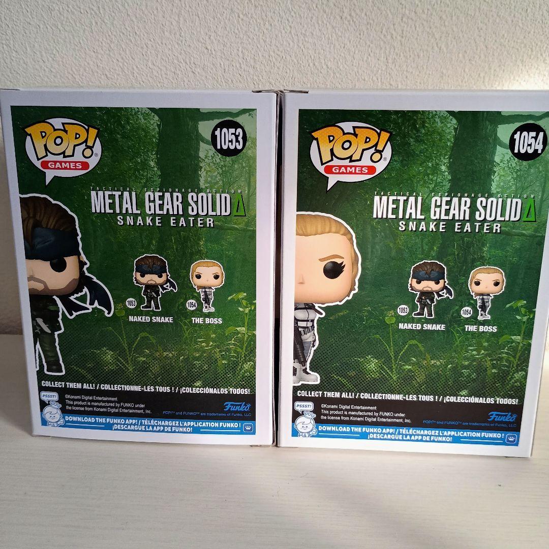 ファンコ ポップ メタルギアソリッドΔ スネーク ザ・ボス 2体セット