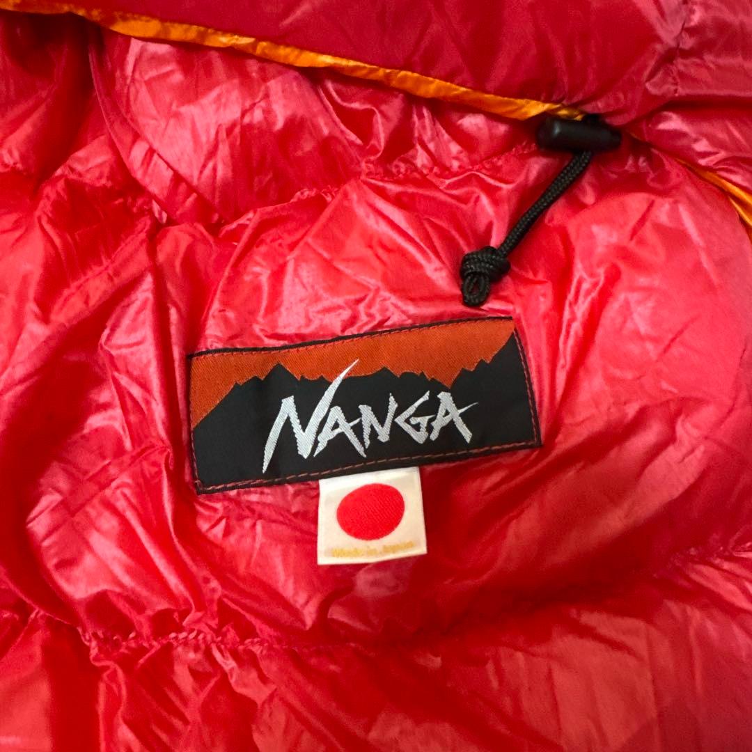 2人用 ナンガ(NANGA) ラバイマーバッグＷ４００ レッド 寝袋