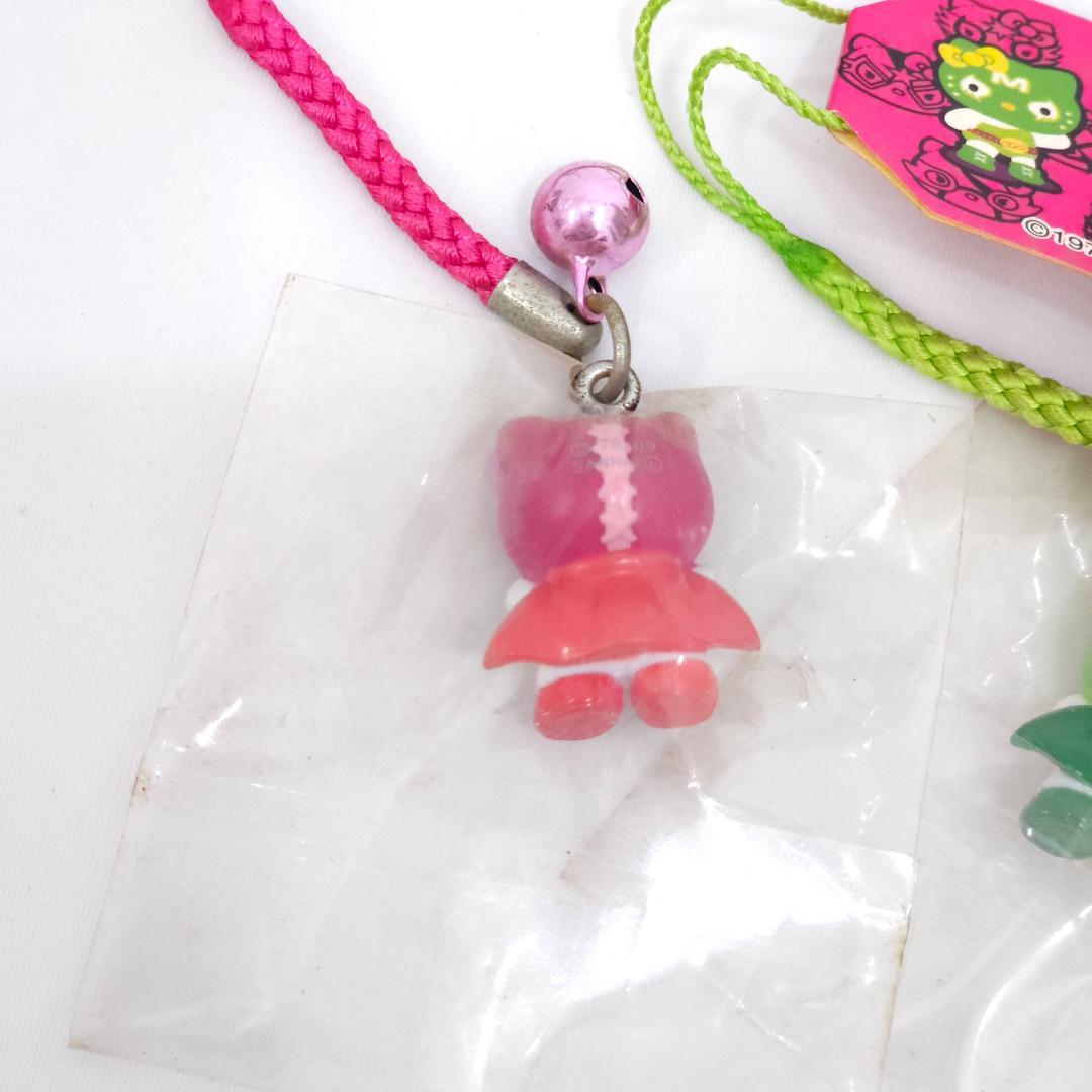 希少 ハローキティ 根付け ストラップ 全日本プロレス 覆面レスラー 2種