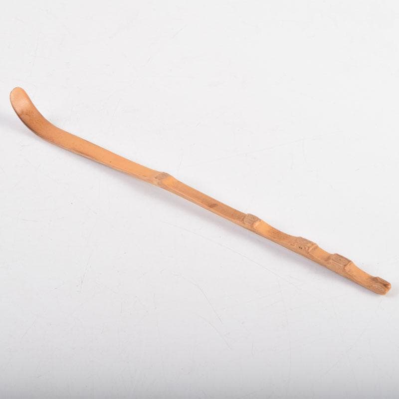 茶道具　宮下竹憲作　茶杓　久方の　前大徳　法谷文雅書付 　共筒共箱　V　9022