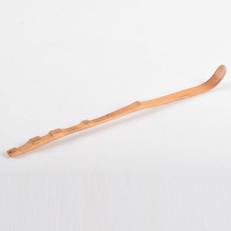 茶道具　宮下竹憲作　茶杓　久方の　前大徳　法谷文雅書付 　共筒共箱　V　9022