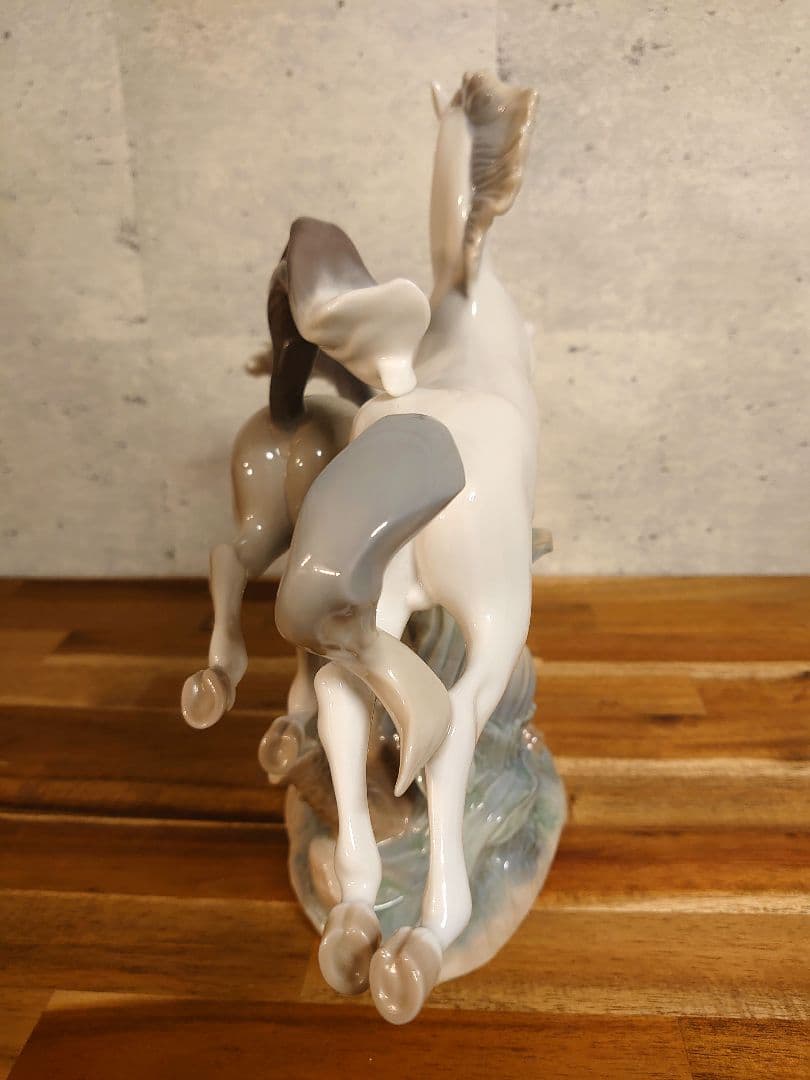 【極美品】【完売品】リヤドロ　駆ける馬　LLADRO