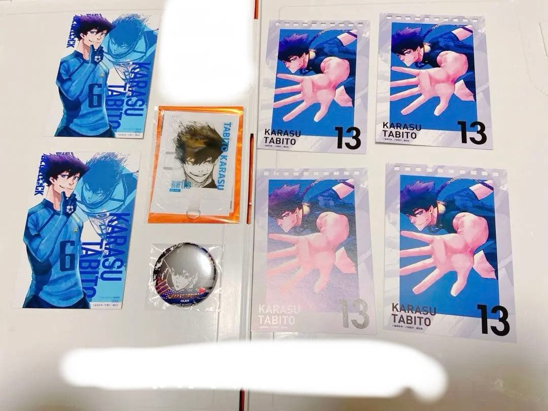 ブルーロック　烏　チョコ　バレンタイン　缶バッジ　複製コースター　他　セット