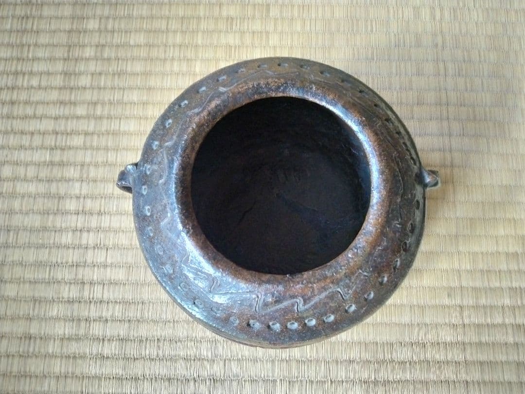 江戸初期～前期　内ヶ磯窯古高取水指　骨董　古美術　茶道具　朝鮮唐津　珍品