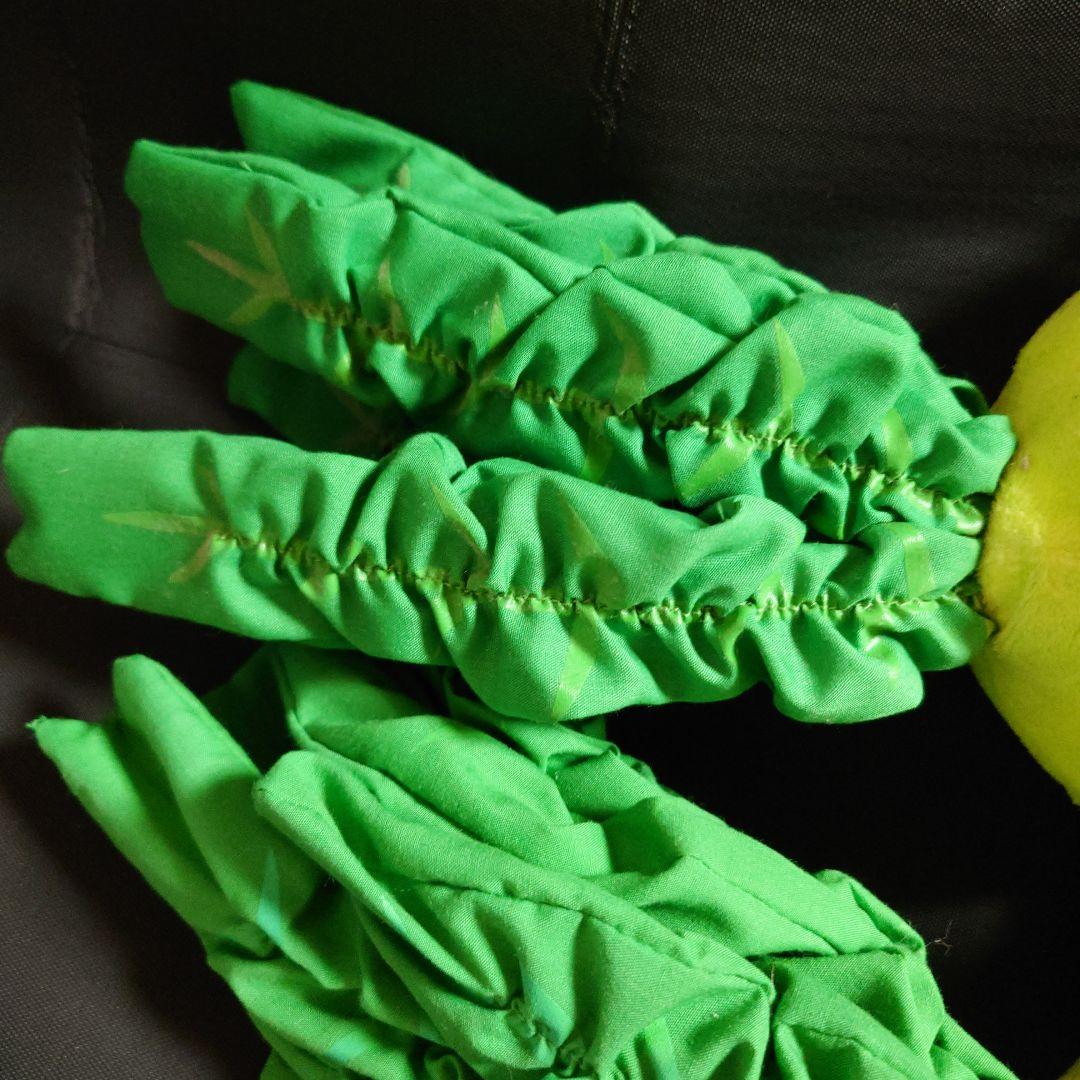 平成レトロ あおくび大根 特大 ぬいぐるみ 腹巻き ちび大根 マフラー キッズ