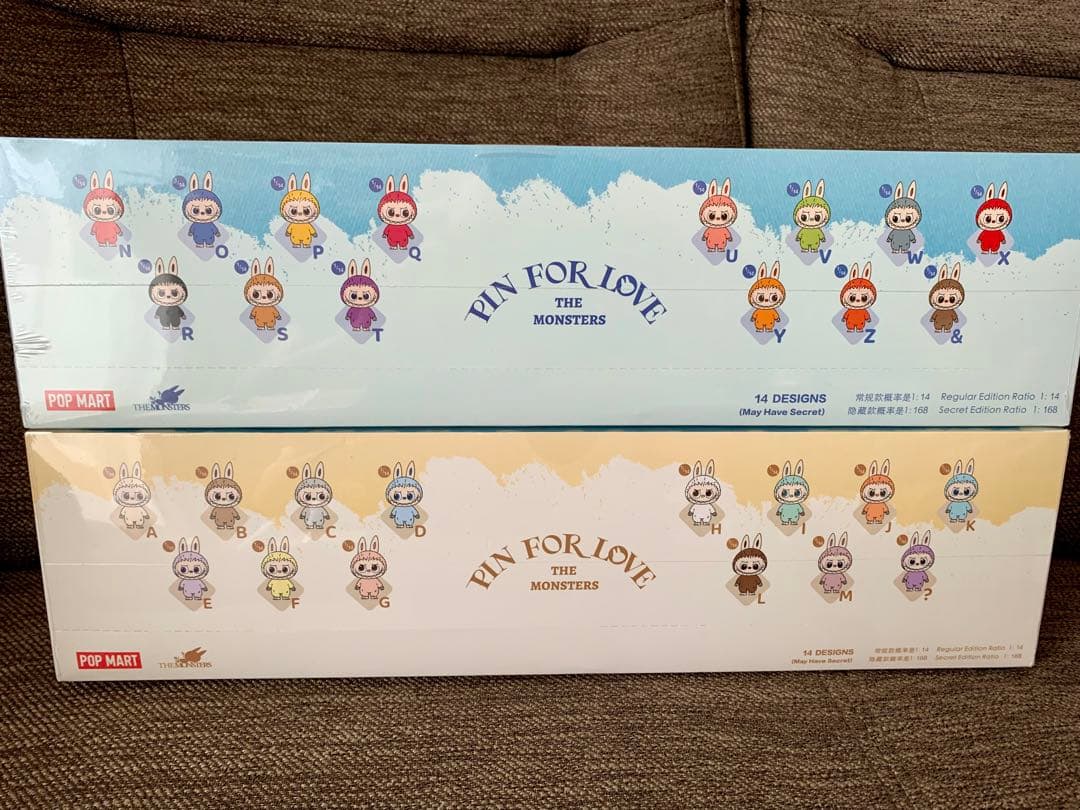 【新品・正規品】 ラブブ PIN FOR LOVE アソートボックス2箱セット