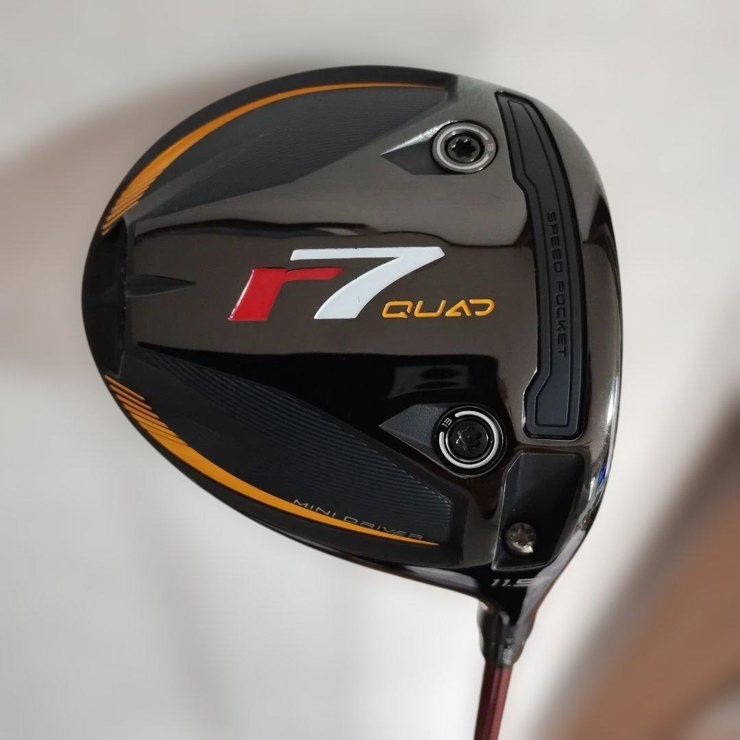 美品　テーラーメイド　ｒ７ QUAD ミニドライバー 11.5°
