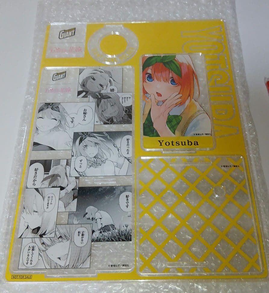 新品未使用　五等分の花嫁 　ジャイアントコーン 　アクリルスタンド　アクスタ